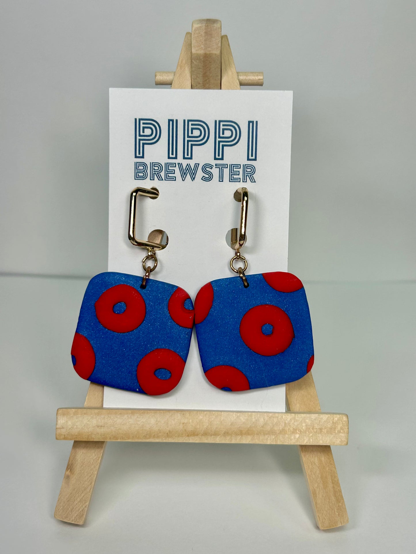 llama earrings