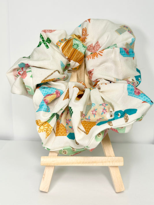 animal / cactus scrunchie