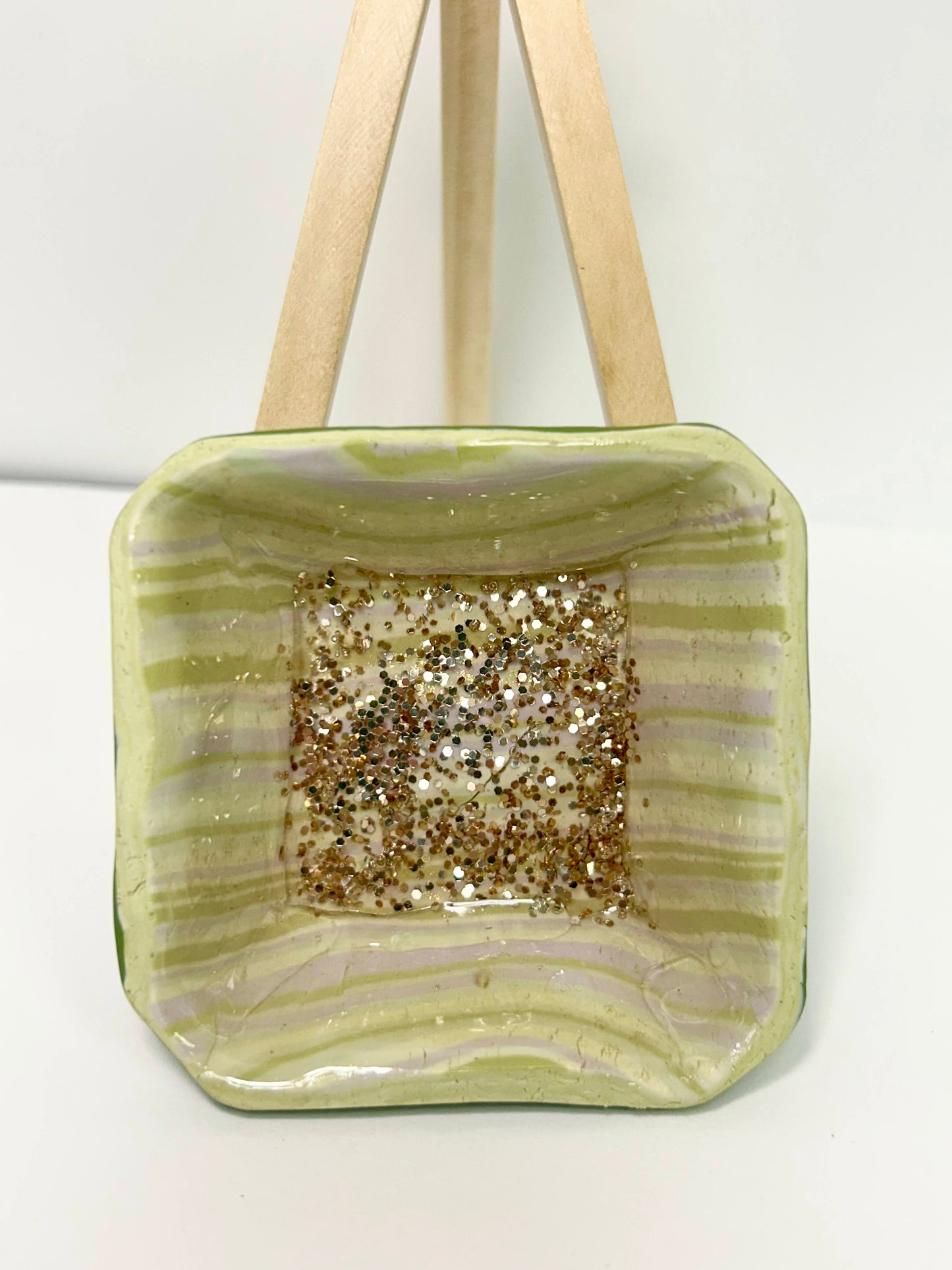 light green resin mini