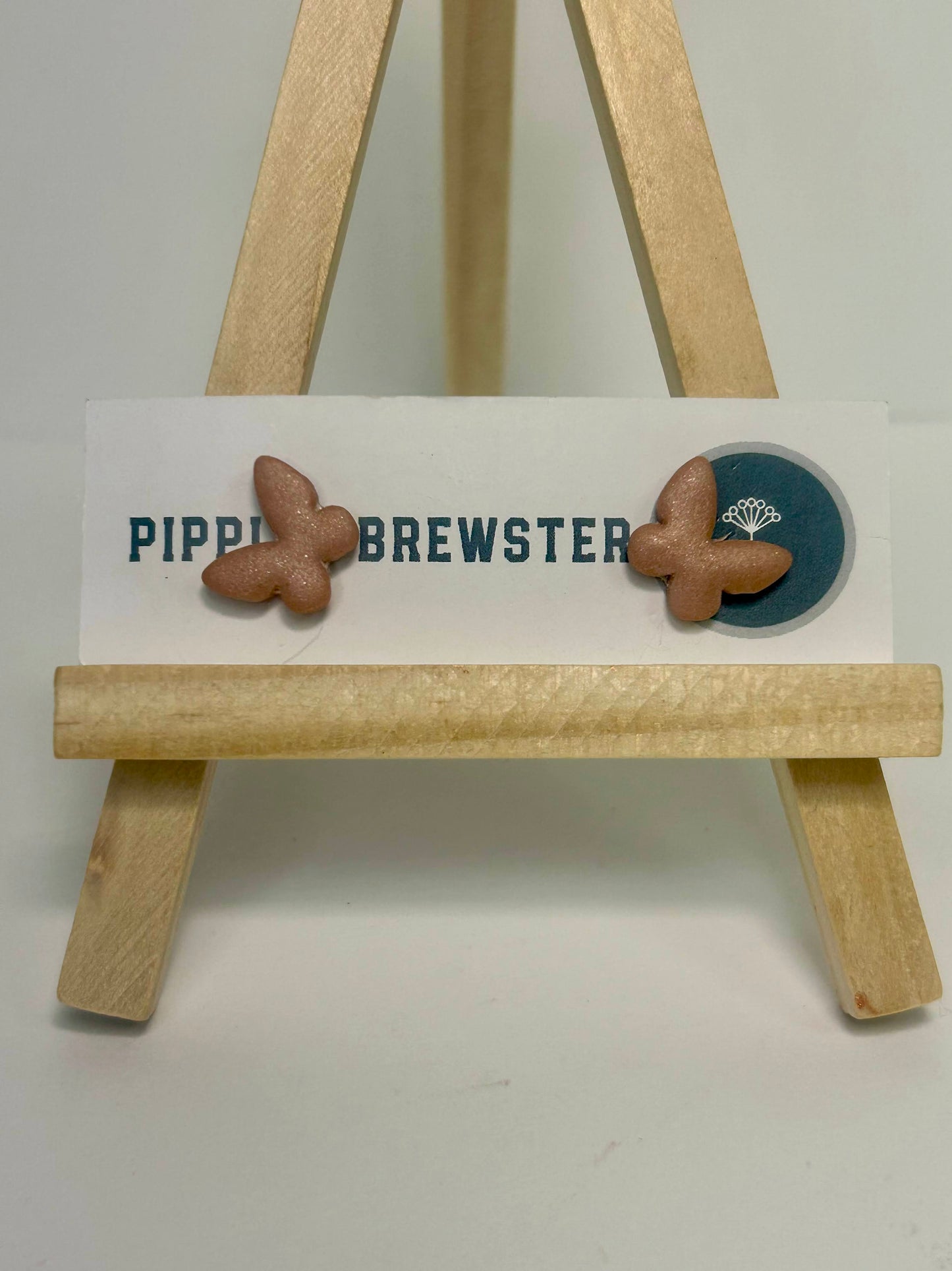 butterfly - rose gold