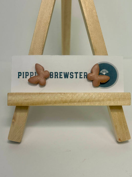 butterfly - rose gold